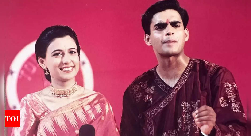 Mini Mathur’s pictures from her first day as TV host with R Madhavan are making millennials nostalgic | Hindi Movie News