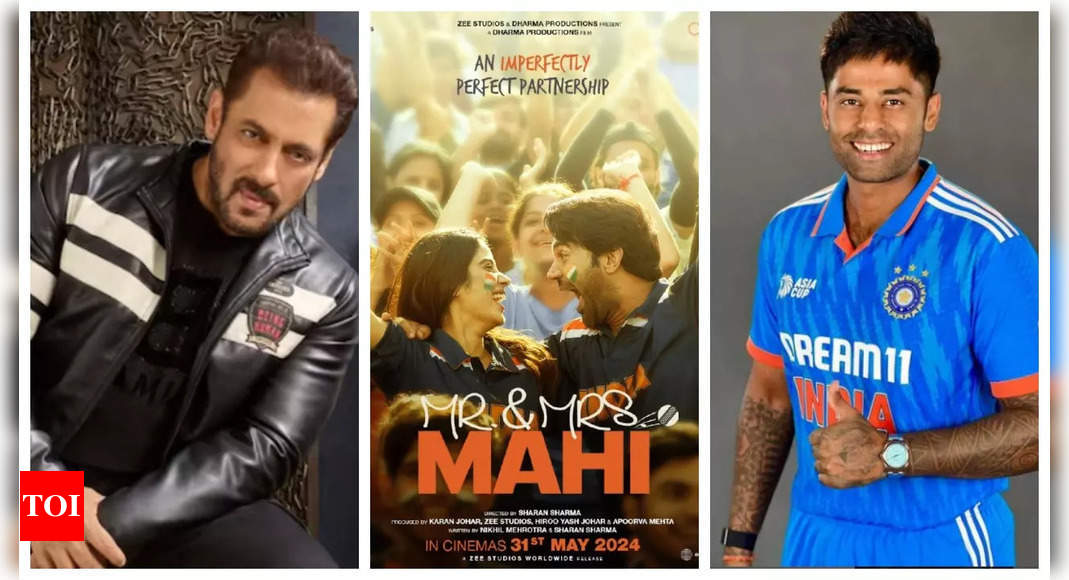 Salman Khan Wishes Janhvi Kapoor and Rajkummar Rao Success in ‘Mr & Mrs Mahi’ Film |