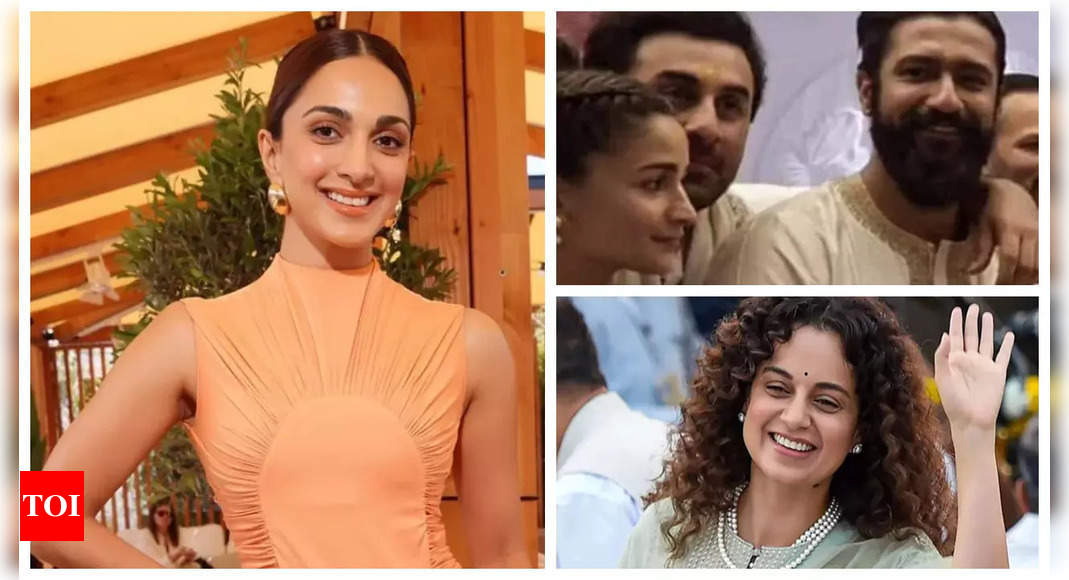 Netizens call out Kiara Advani’s fake accent at Cannes, Kangana Ranaut might quit Bollywood if she wins Lok Sabha elections, Sanjay Leela Bhansali gives update on ‘Love & War’: Top 5 entertainment news of the day |